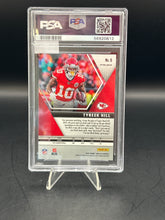 Load image into Gallery viewer, Tyreek Hill 2020 Panini Mosaic Green Mosaic #5 PSA 10
