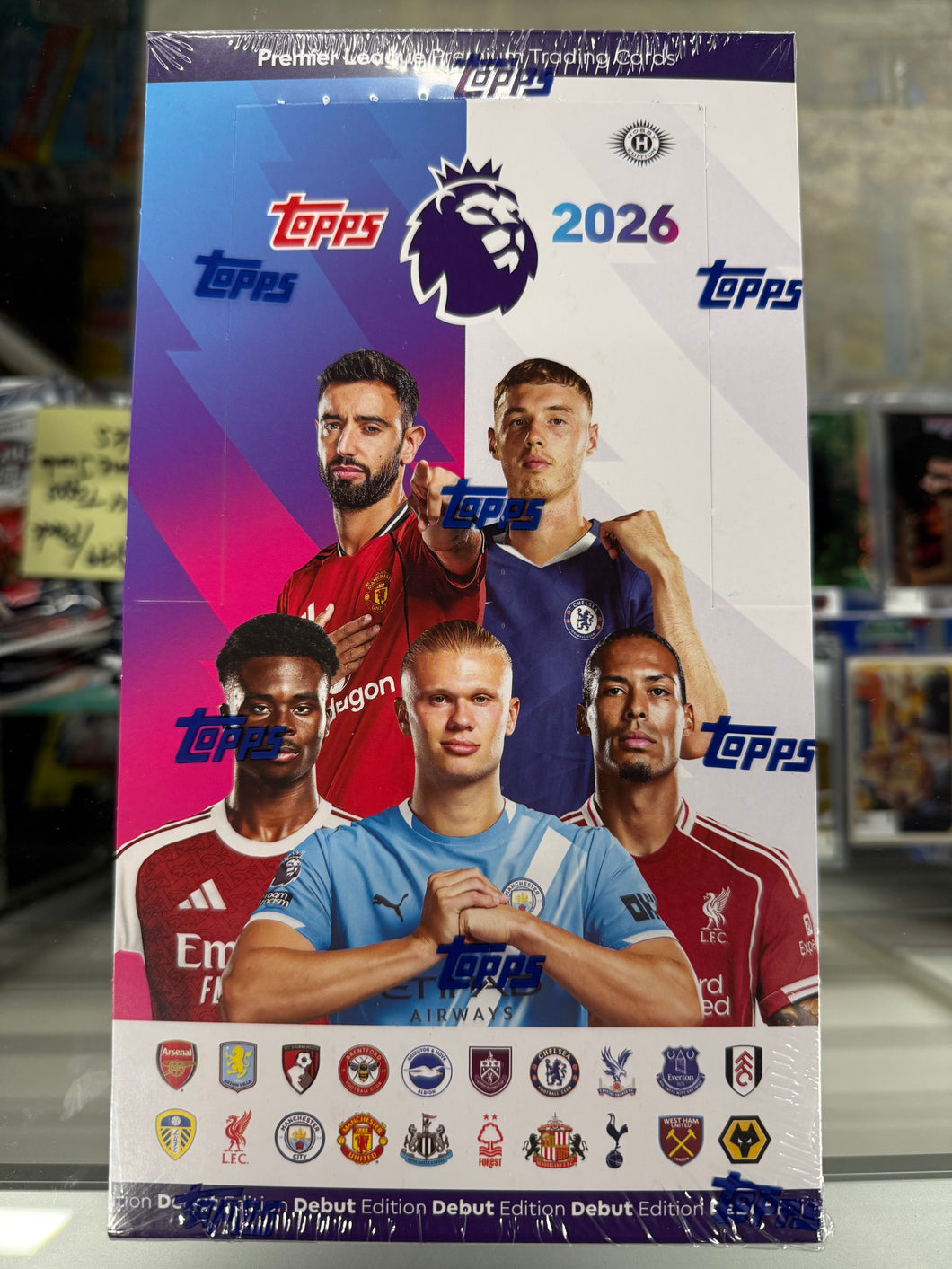 2026 Topps Premier League Soccer Hobby Box