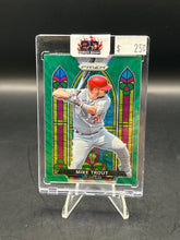 Load image into Gallery viewer, Mike Trout 2021 Panini Prizm Stained Glass Green Wave #SG-1
