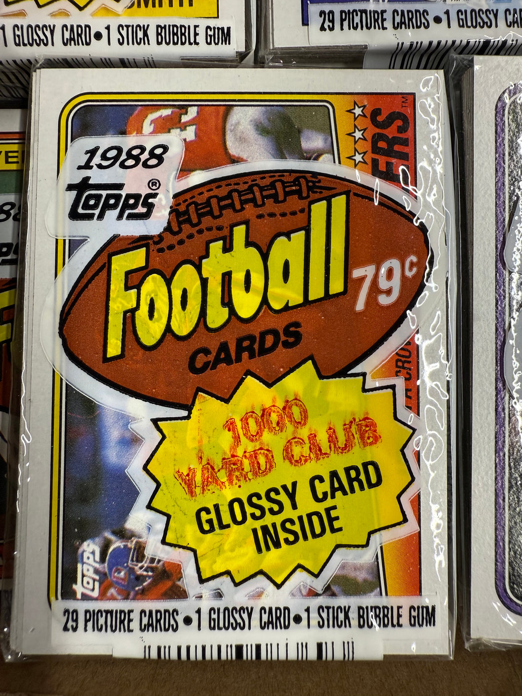 1988 Topps Football Factory Sealed CELLO Pack