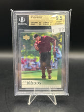 Load image into Gallery viewer, Tiger Woods 2001 Upper Deck #1 BGS 9.5
