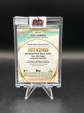 Load image into Gallery viewer, Jose Ramirez 2024 Topps Luminaries Hit Kings Patch Auto /15 #HKAR-JRA
