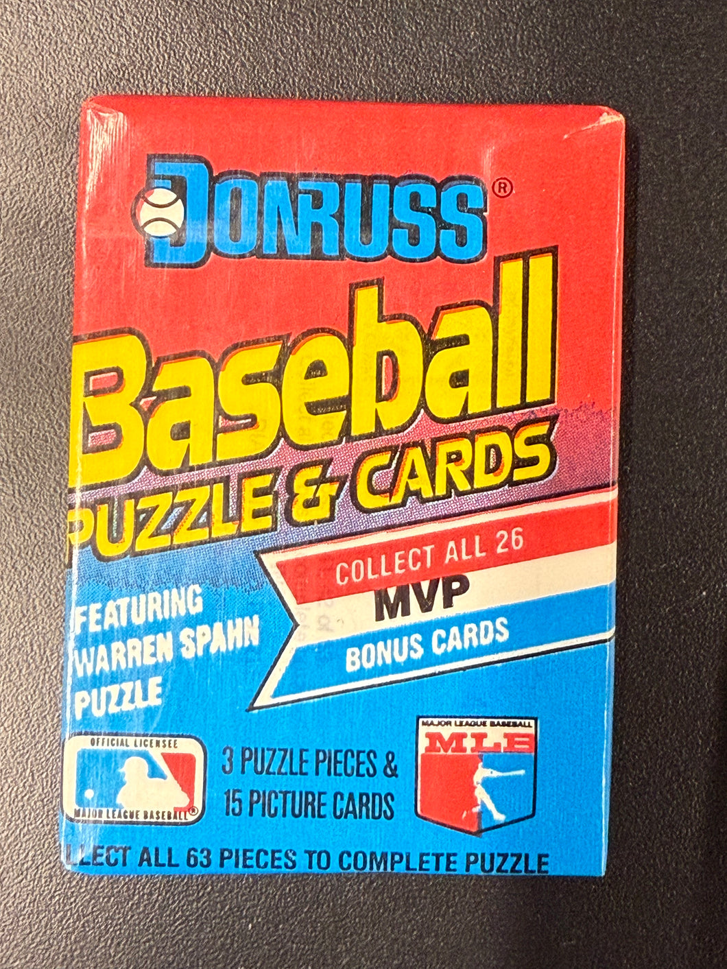 1989 Donruss Baseball Wax Pack
