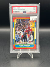 Load image into Gallery viewer, Akeem Olajuwon 1986 Fleer #82 PSA 7
