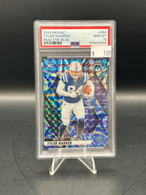 Load image into Gallery viewer, Tyler Warren 2025 Panini Mosaic Reactive Blue Rookie #354 PSA 10
