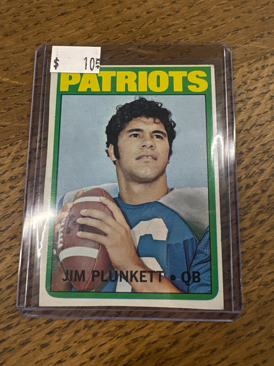1972 Topps Jim Plunkett Rookie Card