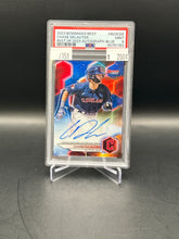 Load image into Gallery viewer, Chase Delauter 2023 Bowman's Best Blue Auto /150 PSA 9 #B23CDE
