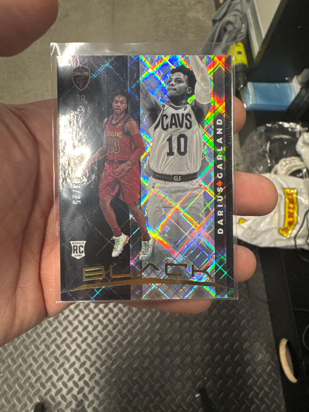 2019/20 Panini Black Gold RC Darius Garland 3/25