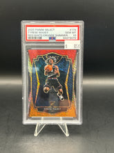 Load image into Gallery viewer, Tyrese Maxey 2020 Panini Select Red/White/Orange Shimmer #174 PSA 10
