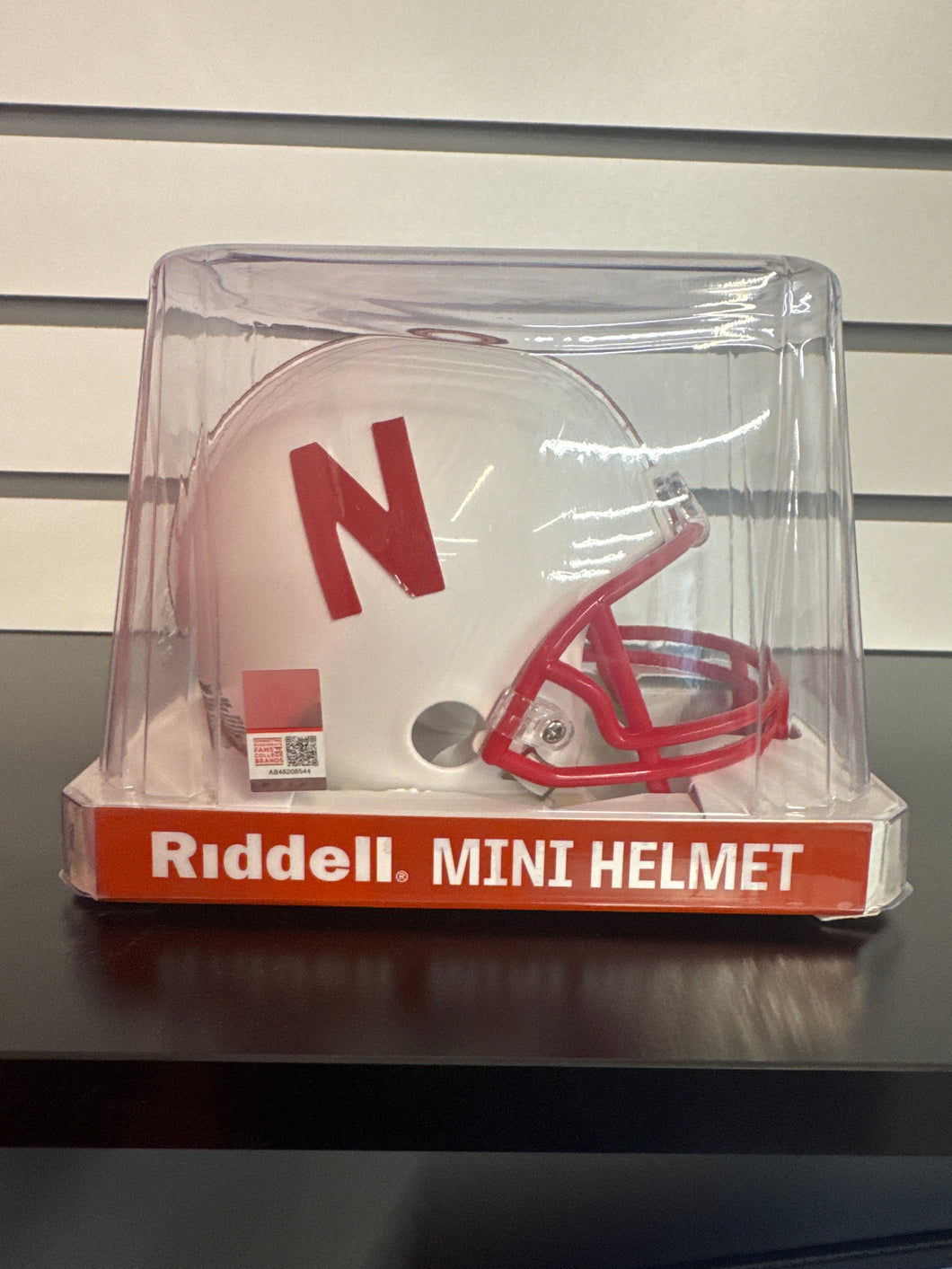 Riddell Nebraska Helmet Replica Mini VSR4 Style
