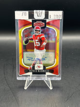 Load image into Gallery viewer, Patrick Mahomes II 2025 Panini Honors Gold Auto /10 #16
