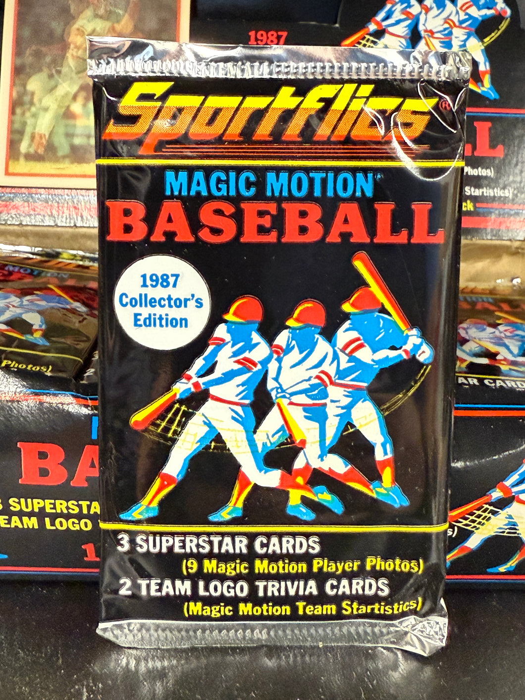 1987 Sportflics Baseball Sealed Wax Pack