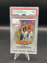 Load image into Gallery viewer, Victor Wembanyama 2023 Topps Now Rookie #VW-4 PSA 9
