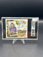 Load image into Gallery viewer, Jose Ramirez 2022 Topps Allen &amp; Ginter Box Topper Auto /15 #N43A-JR SGC 8.5/10

