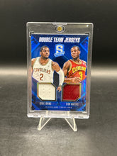 Load image into Gallery viewer, Kyrie Irving Dion Waiters 2013/24 Panini Spectra Double Team Jerseys /75 #2
