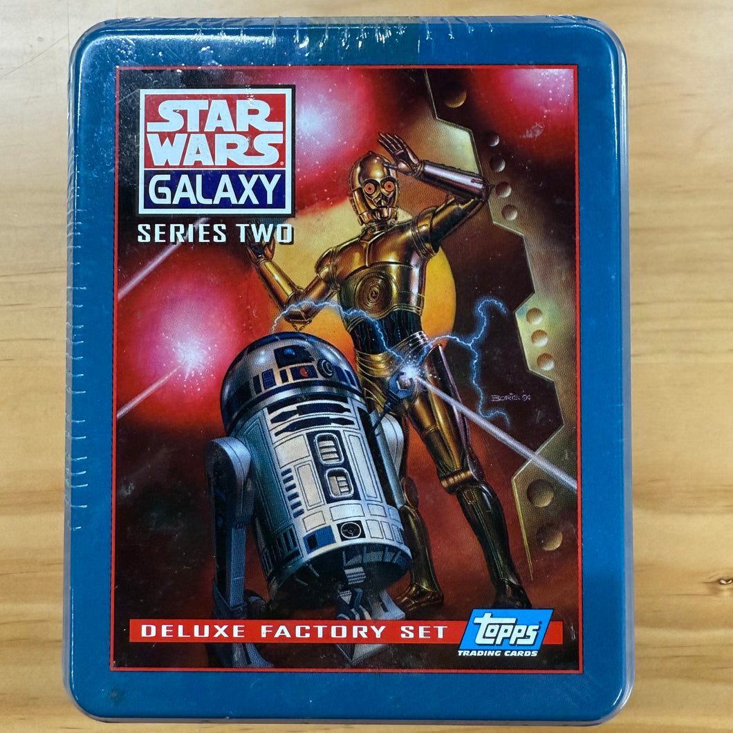 Star Wars Galaxy Series Two Factory Tin Card Set 144 Cards Topps 1994