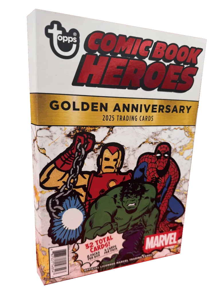 2025 Marvel Comic Book Heroes 1975 Golden Anniversary Hobby Box