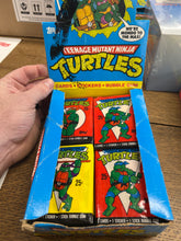 Load image into Gallery viewer, 1989 Topps Teenage Mutant Ninja Turtles 1st Series Trading Card Sealed Pack Wax Pack TMNT
