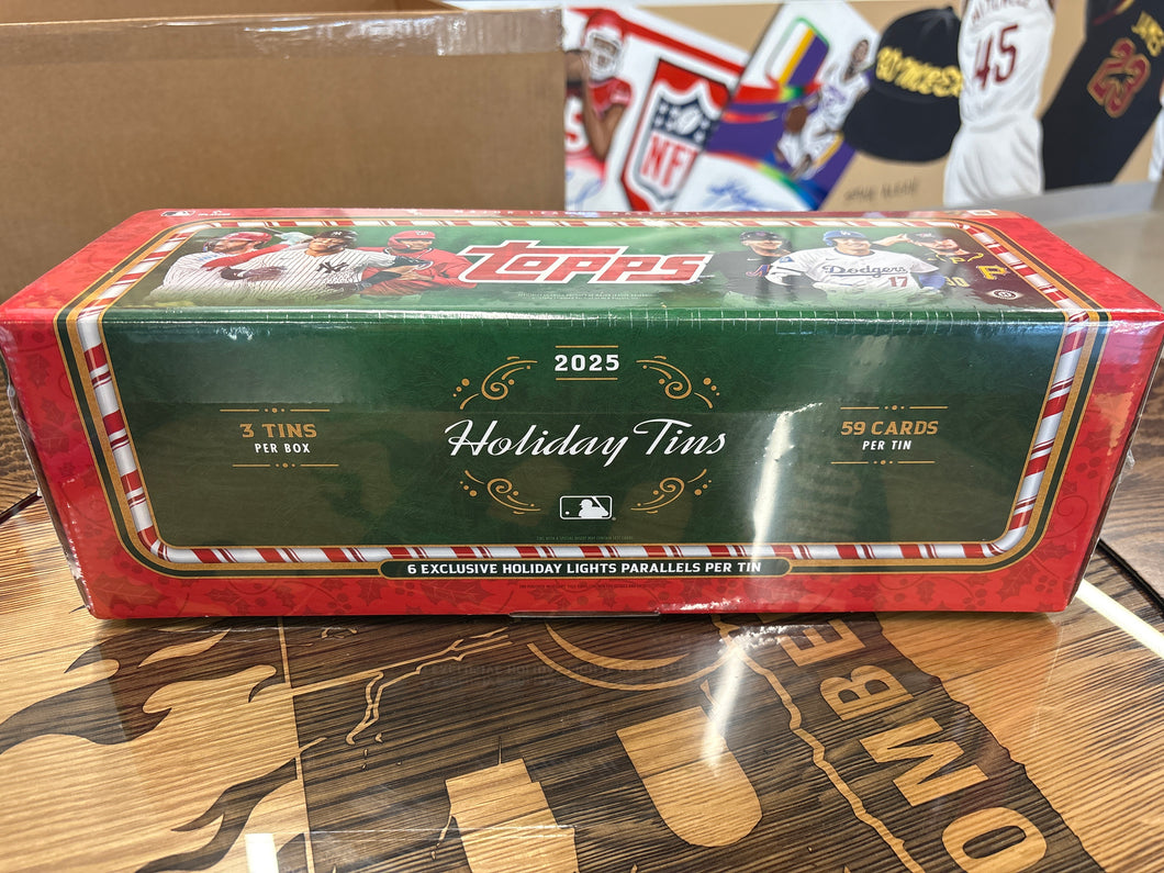 2025 Topps Baseball 3 Tin Box