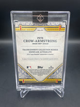 Load image into Gallery viewer, Pete Crow-Armstrong 2024 Topps Transcendent Collection - Rookie #RSA-PC 03/25
