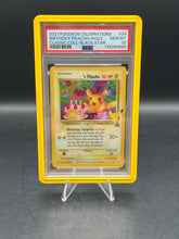 Load image into Gallery viewer, Birthday Pikachu 2021 Pokemon Celebrations Classic Collection Black Star #25 PSA 10
