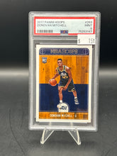 Load image into Gallery viewer, Donovan Mitchell 2017 Panini Hoops Rookie #263 PSA 9
