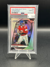 Load image into Gallery viewer, Jaxson Dart 2025 Panini Prizm Draft Picks Silver Rookie #90 PSA 10
