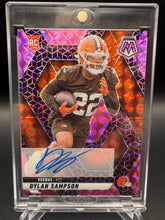 Load image into Gallery viewer, Dylan Sampson 2025 Mosaic Pink Spectris #/30 FOTL exclusive
