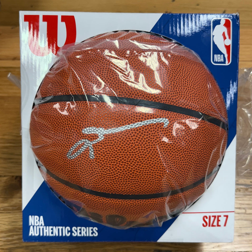 Allen Iverson Beckett Authenticated Autographed Basketball