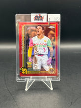 Load image into Gallery viewer, Jackson Merrill 2025 Topps Chrome True Red /5 #61
