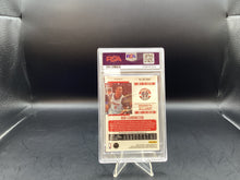 Load image into Gallery viewer, Bub Carrington 2024 Panini Mosaic Rookie Season Ticket Black Gold Auto /8 #RST-BUB PSA 10

