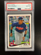 Load image into Gallery viewer, Jose Ramirez 2014 Topps RC Rookie Card PSA 10 Gem Mint
