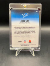Load image into Gallery viewer, Jared Goff Topps 2025 Signature Class Detroit Lions Auto #58 Serial 08/25
