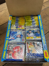 Load image into Gallery viewer, 1989 Fleer Baseball Rack Pack Box 24 Packs in Cello
