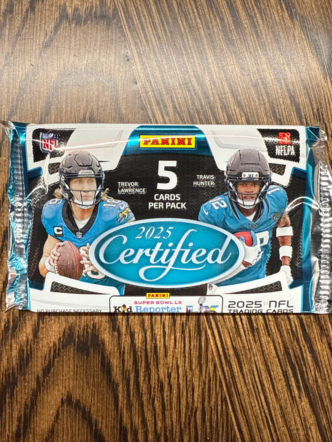 2025 Panini Certified Football Hobby Pack