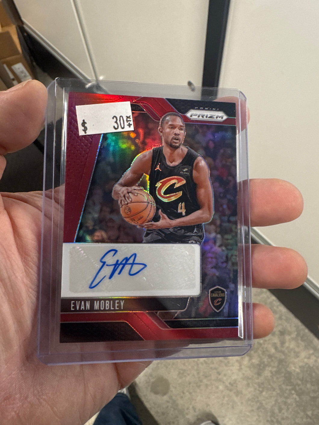 2024/25 Evan Mobley Panini Prizm Auto 27/99