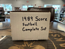 Load image into Gallery viewer, 1989 Score Football Complete Factory Set 330 Cards Sanders, Aikman RC Hand Collated
