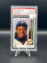 Load image into Gallery viewer, Ken Griffey Jr. 1989 Upper Deck Star Rookie #1 PSA 8

