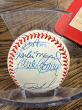 Load image into Gallery viewer, 1998 Cleveland Indians Team Signed Official American League Divisional Series Baseball JSA Authentication Z70835 Thome Alomar Vizquel Hargrove Manuel Colon
