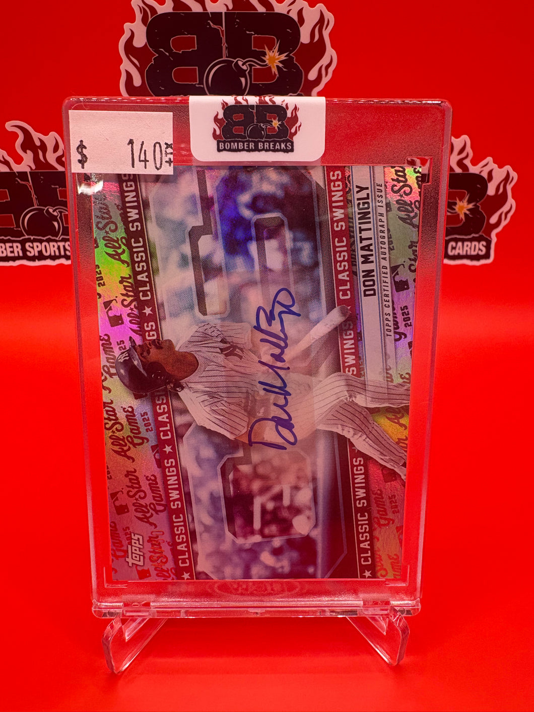 2025 Topps Don Mattingly Classic Swings 49/50