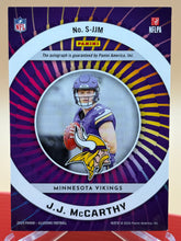 Load image into Gallery viewer, JJ McCarthy 2024 Illusions Superlatives Autographs /49 Rookie Card
