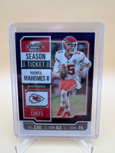 Load image into Gallery viewer, Patrick Mahomes 2023 Contenders Optic Purple #/99
