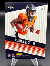 Load image into Gallery viewer, 2018 Panini Absolute #JNS-38 Courtland Sutton Jumbo NFL Shields #/4
