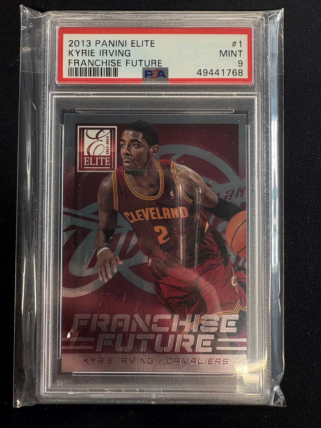 KYRIE IRVING 2013 PANINI ELITE FRANCHISE FUTURE PSA 9