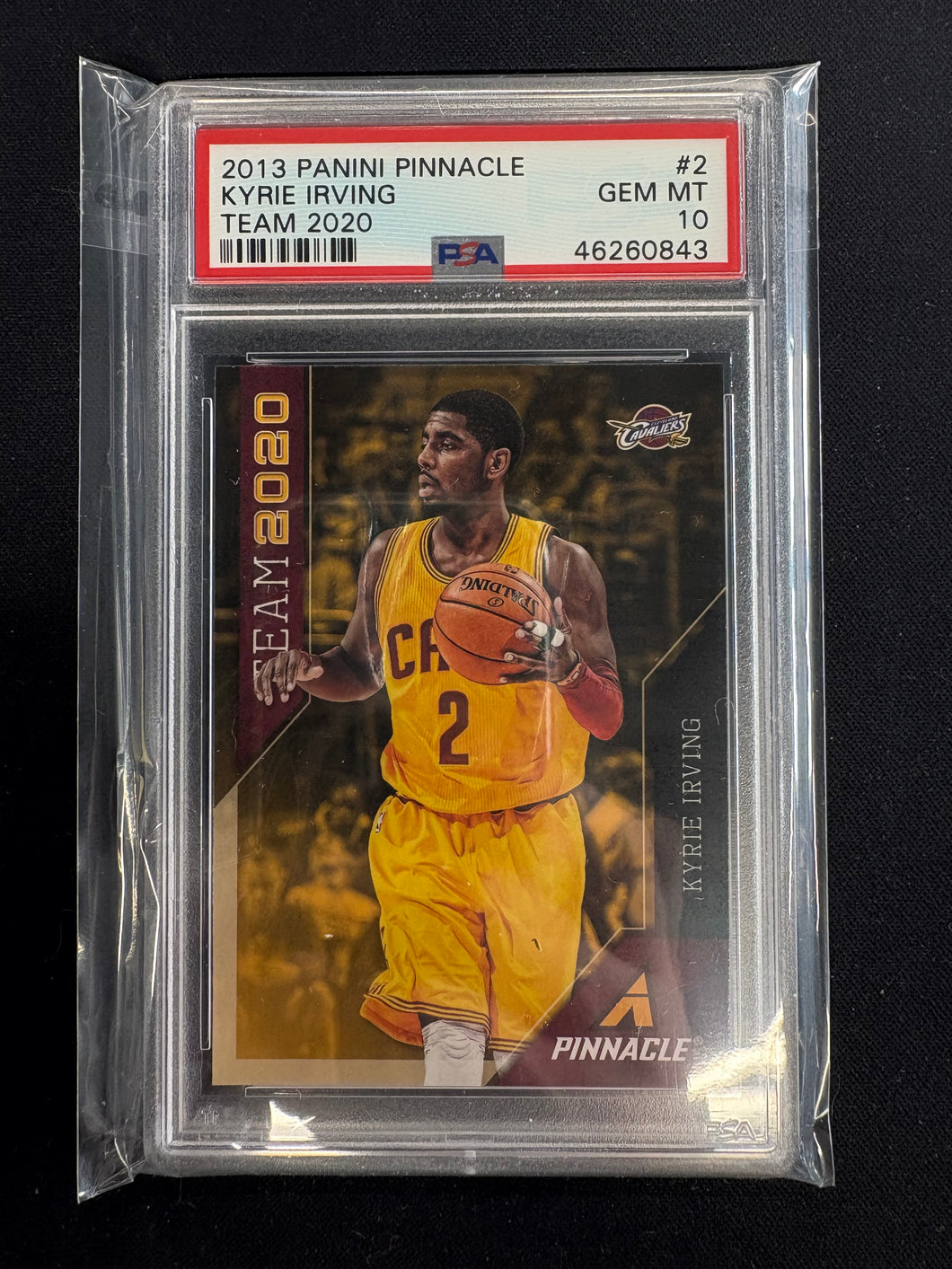 KYRIE IRVING 2013 PINNACLE TEAM 2020 PSA 10 POP 1