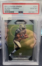 Load image into Gallery viewer, 2017 Panini Prizm #291 Alvin Kamara Prizm PSA 10
