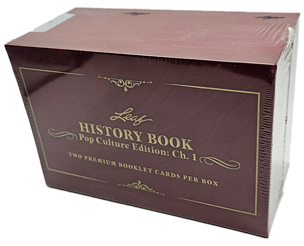 2024 Leaf History Book Pop Culture Edition Chapter 1 Box