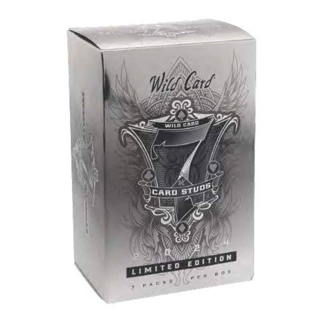 2024 Wild Card 7 Card Studs Metal High Stakes Edition Football Hobby Box