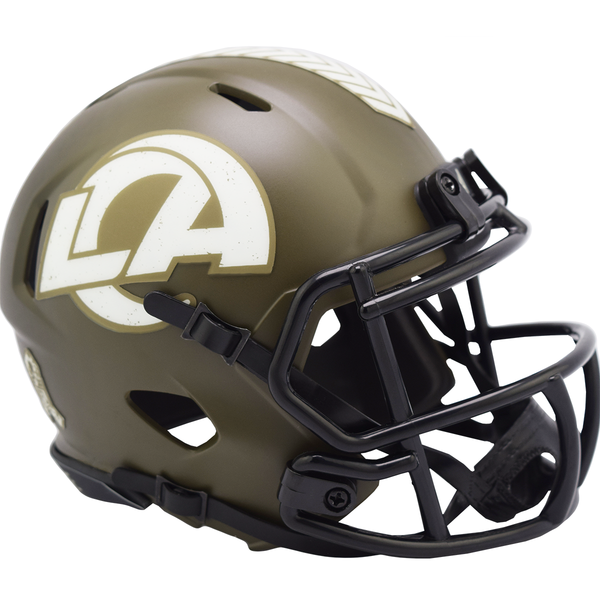 Riddell Los Angeles Rams 2022 Salute to Service Mini Helmet