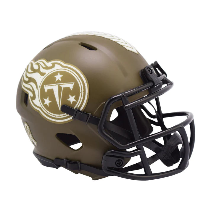 Riddell Tennessee Titans 2022 Salute to Service Mini Helmet